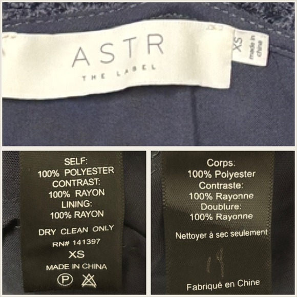 ASTR The Label Black Womens XS Lace Fit Flare Dress‎ Spaghetti Straps V Neck - Picture 6 of 6